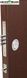 Дверь входная Медведь Металл/МДФ Карпатская Ель Правая 860х2050 мм №273, порошковая покраска