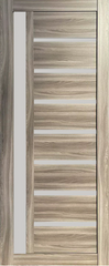 Дверь межкомнатная КДФ (KDF) Аркадия коллекция SONATA( экошпон) цвет Шимо антик стекло сатин